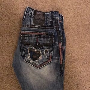 Men Rock Revival Jeans